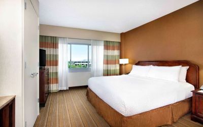 Day use room at Embassy Suites By Hilton Parsippany.