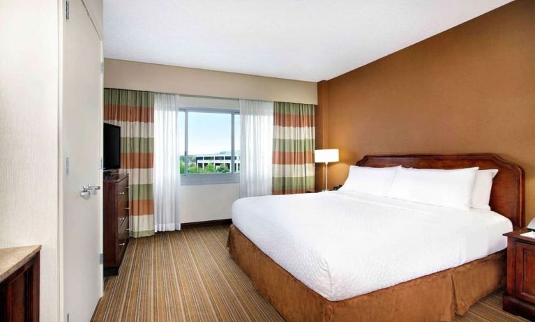 Day use room at Embassy Suites By Hilton Parsippany.