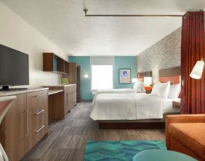 Day use room at Home2 Suites By Hilton Miami Doral West Airport.
