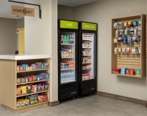 Convenience store at Home2 Suites By Hilton Miami Doral West Airport.