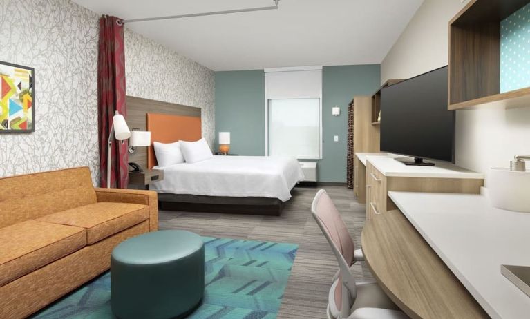 Day use room at Home2 Suites By Hilton Miami Doral West Airport.