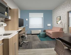 Day use room at Home2 Suites By Hilton Miami Doral West Airport.