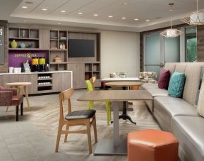 Coworking space at Home2 Suites By Hilton Miami Doral West Airport.