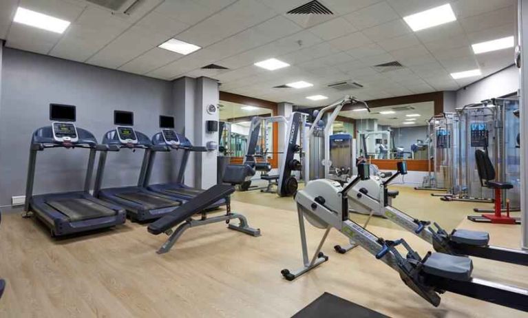 Gym at DoubleTree By Hilton Coventry.