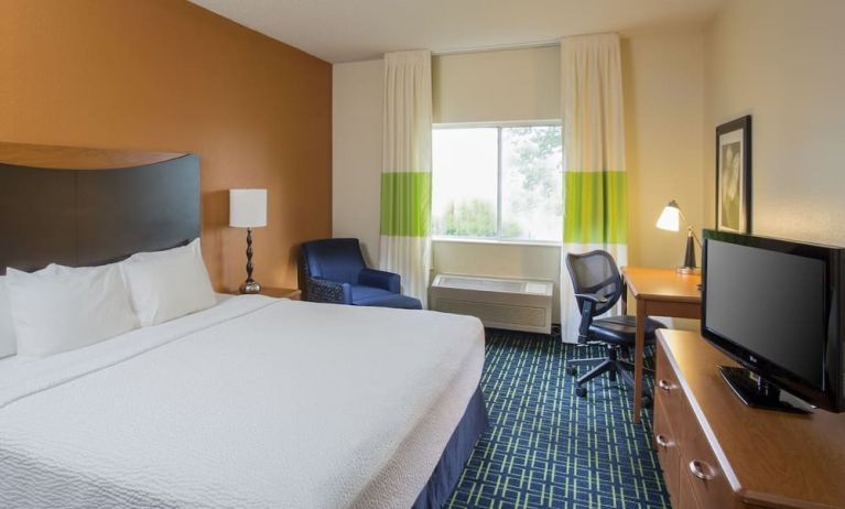 Day use room at Fairfield Inn & Suites Joliet North/Plainfield.