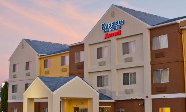 Hotel exterior at Fairfield Inn & Suites Joliet North/Plainfield.