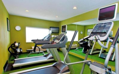 Gym at Fairfield Inn & Suites Joliet North/Plainfield.
