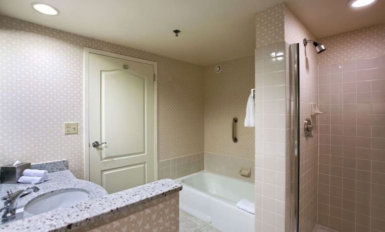 Day use room at Hilton Chicago/Oak Brook Suites.