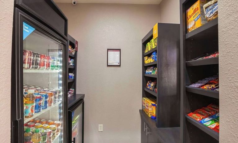 Snack bar at Comfort Suites Lewisville.