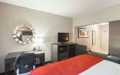 Day use room at Comfort Suites Lewisville.