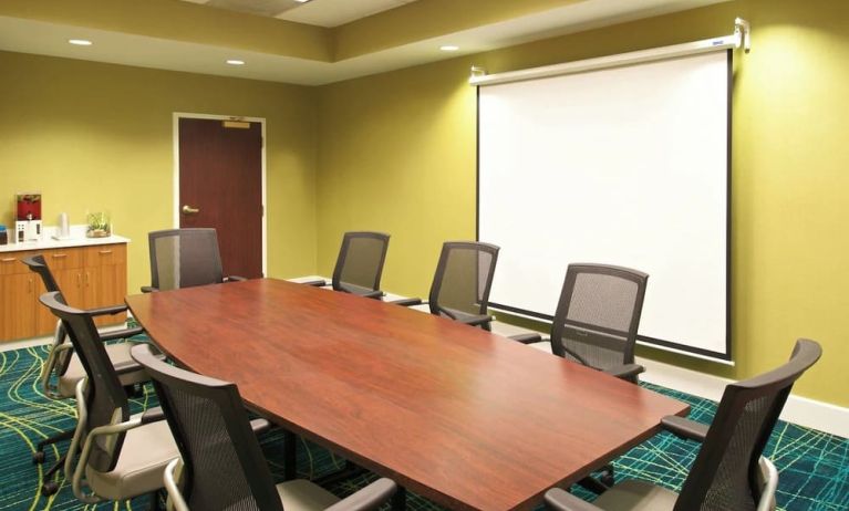 Meeting room at SpringHill Suites Baltimore BWI Airport.