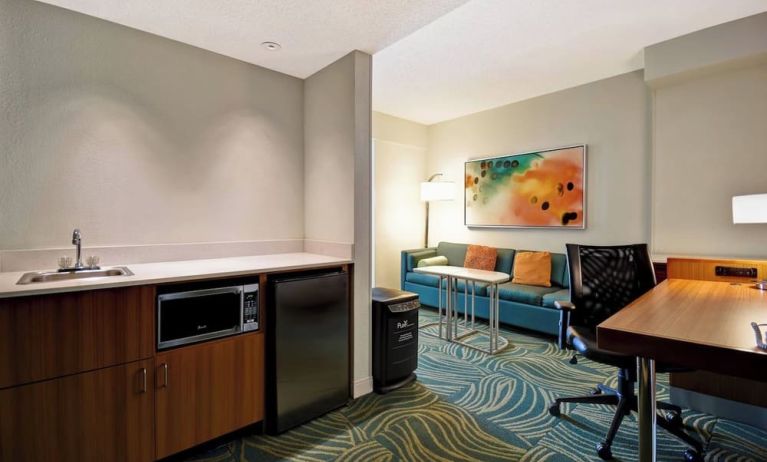 Day use room at SpringHill Suites Baltimore BWI Airport.