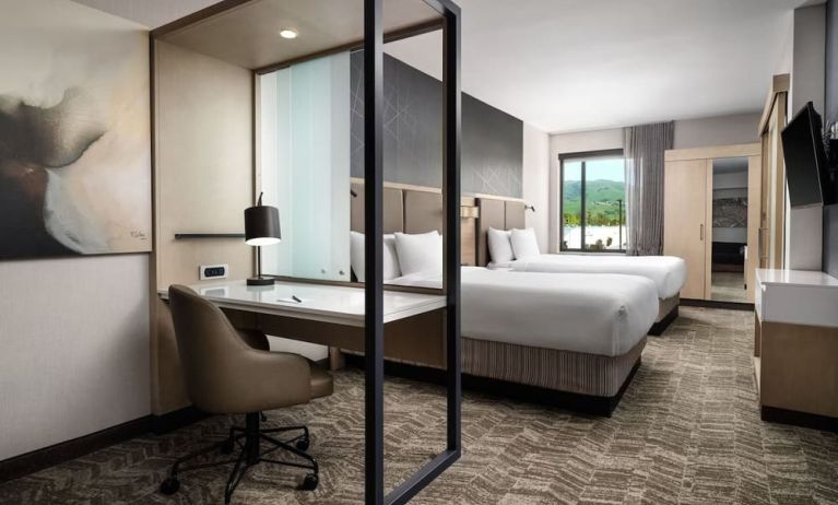 Day use room at SpringHill Suites By Marriott Milpitas.