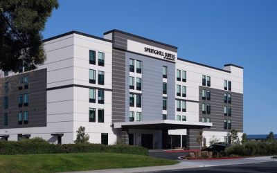 Hotel exterior at SpringHill Suites By Marriott Milpitas.