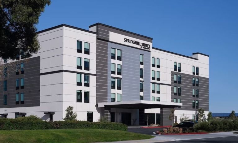 Hotel exterior at SpringHill Suites By Marriott Milpitas.