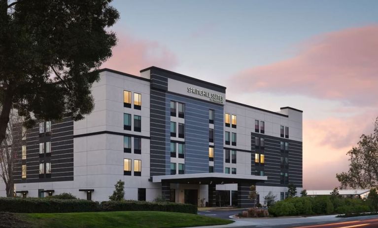Hotel exterior at SpringHill Suites By Marriott Milpitas.