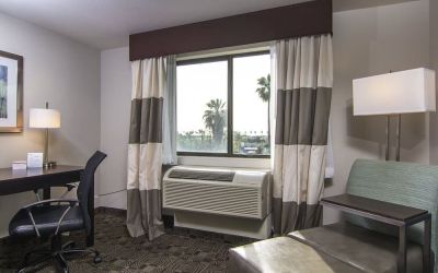 Day use room at Holiday Inn Express Hotel & Suites Carlsbad Beach.
