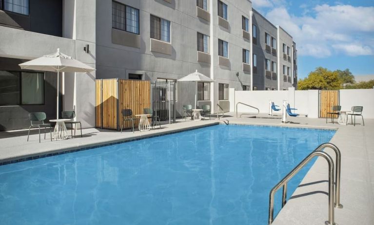 Outdoor pool at Spark By Hilton Tucson Airport.
