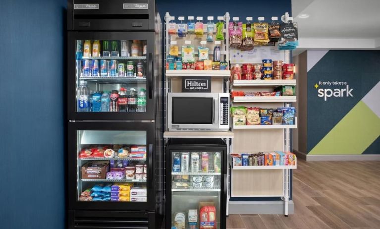 Snack bar at Spark By Hilton Tucson Airport.