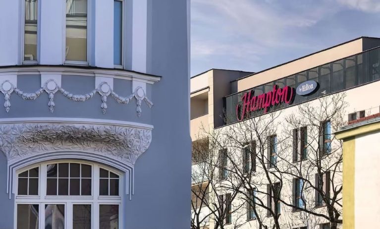 Hotel exterior at Hampton By Hilton Bialystok.