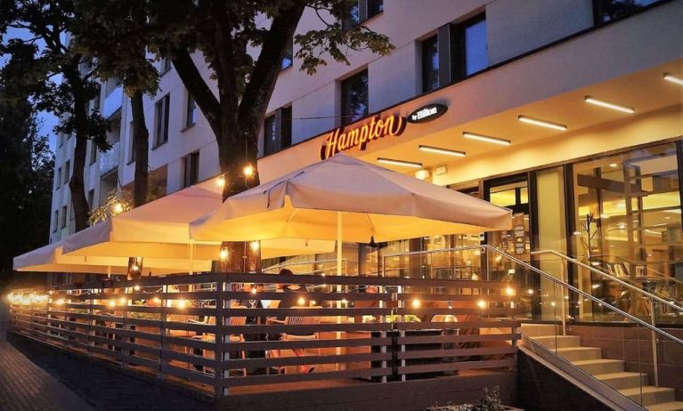 Hotel exterior at Hampton By Hilton Bialystok.