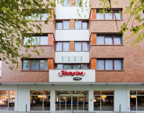 hotel entrance at Hampton By Hilton Swinoujscie.