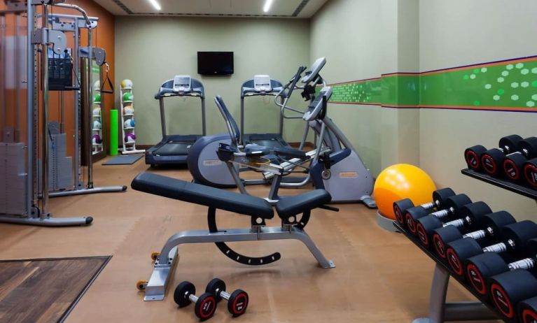 Gym at Hampton By Hilton Swinoujscie.