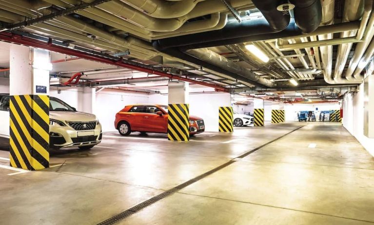 Parking at Hampton By Hilton Swinoujscie.