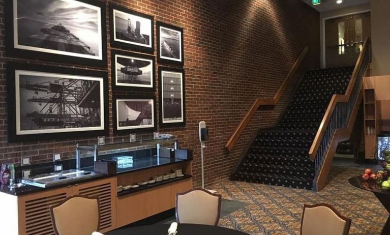 Dining room at Maritime Conference Center.
