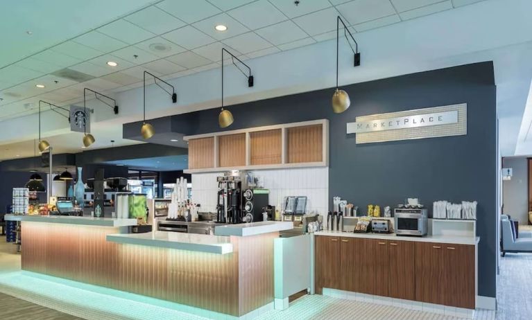One of the 4 restaurants perfect for coworking at Hilton Atlanta.