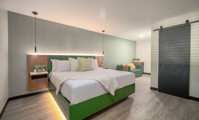Day use room with TV and natural light at LYFE INN & SUITES By AGA.