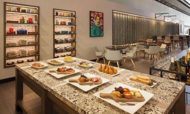 Grab-and-go meals and snacks available at The Market of Hyatt Regency San Francisco.