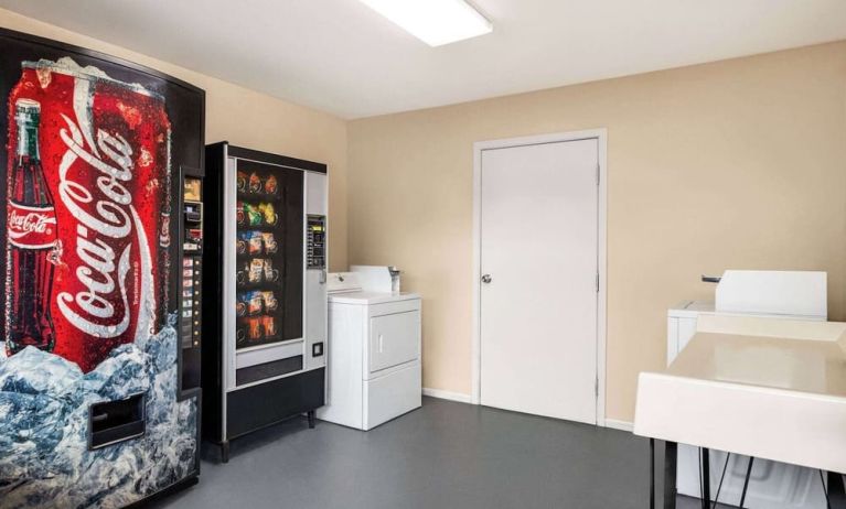 Vending machine at Days Inn By Wyndham San Antonio Near Fiesta Park.