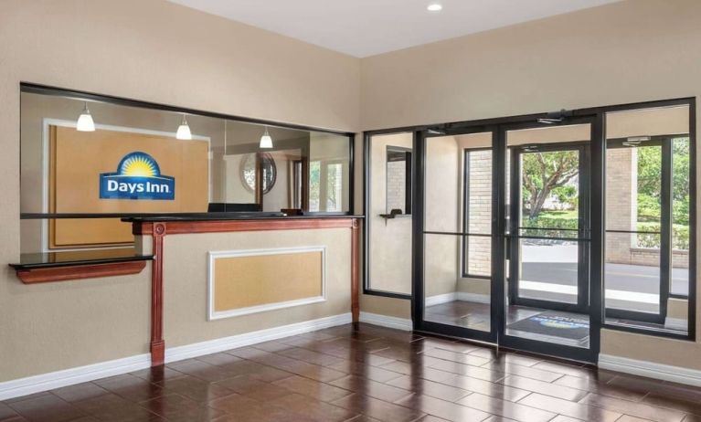 Lobby at Days Inn By Wyndham San Antonio Near Fiesta Park.