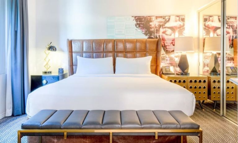 King bed at Montrose At Beverly Hills.