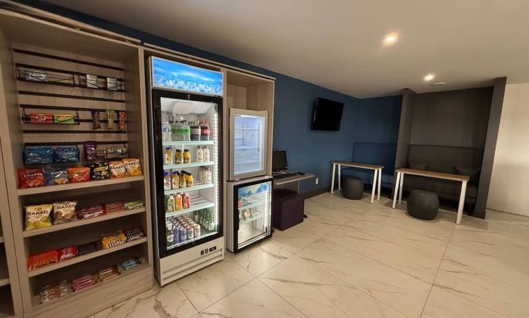 Vending machine at Clarion Pointe.