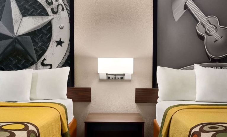 Day use room at Super 8 By Wyndham Universal City.