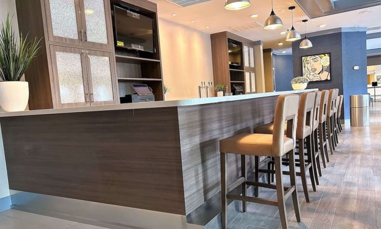 Hotel bar at Best Western Premier Rockville Hotel & Suites.