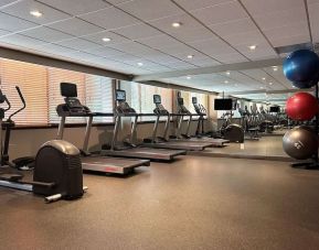 Fitness center at Best Western Premier Rockville Hotel & Suites.