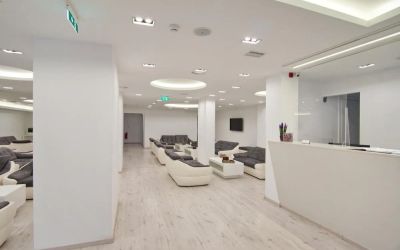 Reception hall at Boss Boutique Athens.