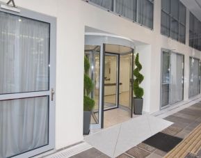 Hotel exterior at Boss Boutique Athens.