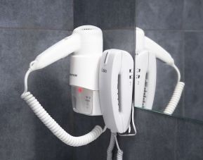 Guest bathroom at Breeze Boutique Athens.