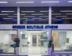 Property exterior at Breeze Boutique Athens.