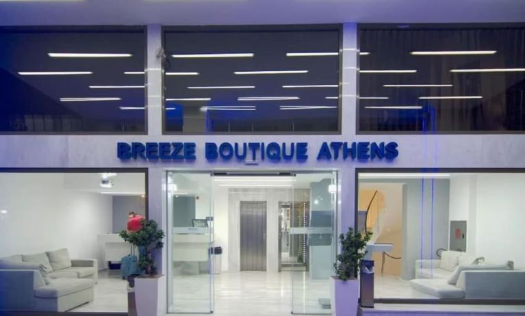Property exterior at Breeze Boutique Athens.