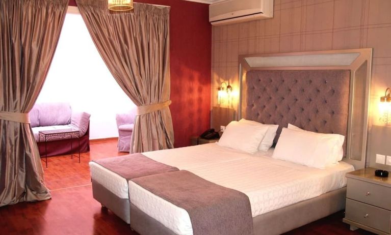 Day use room at Delphi Art Hotel.