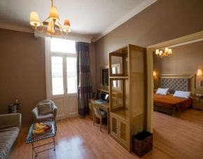 Day use room at Delphi Art Hotel.