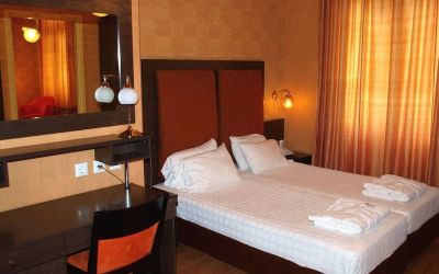 Day use room at Delphi Art Hotel.