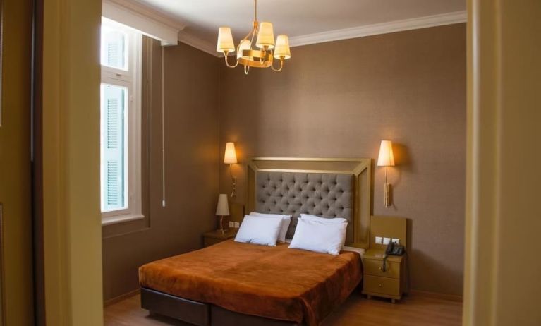 Day use room at Delphi Art Hotel.