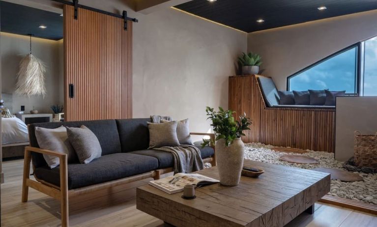 Lounge area at Aire De O:live.