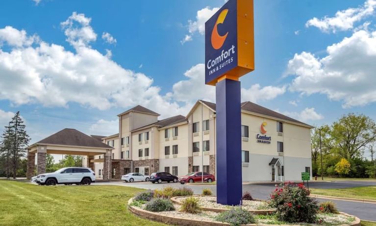 Hotel exterior at Comfort Inn & Suites North Aurora - Naperville.